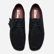 CLARKS - WALLABEE GTX - Black Suede