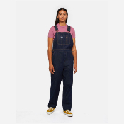 DICKIES - CLASSIC DENIM BIB W - Rinsed