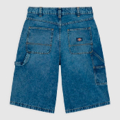 Dickies W - Carpenter Denim Jort - Rinsed Fade