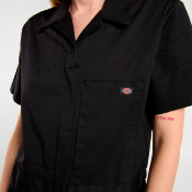 Dickies W - Short Sleeve Coverall Regular - Black