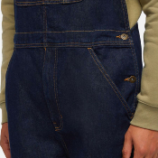 DICKIES - CLASSIC DENIM BIB - Rinsed