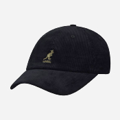 KANGOL - CORD BASEBALL - Black