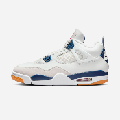 Nike SB - Air Jordan 4 - Summit White White Navy Neutral Grey