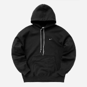 NIKE  - SOLO SWOOSH HOODIE - Black