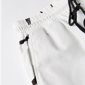 Parra - Yoga Walks Swim Shorts - White