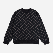 RAVE SKATEBOARDS - BOYD KNIT CREWNECK - Black / Dark Grey