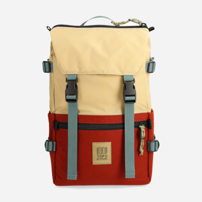TOPO DESIGNS - ROVER PACK CLASSIC RECYCLED- Sahara Fire Brick