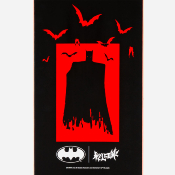 Welcome x Batman - Bat Flames - Black